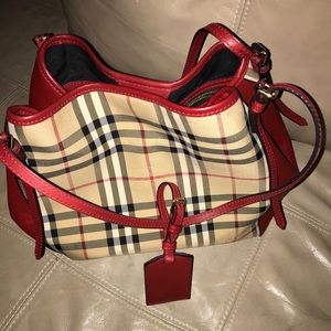 Burberry Horseferry check canter bag